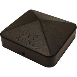NUVO IRON Eazy Cap 3.5" X 3.5" (for Posts With Rounded Corners) - In Black
