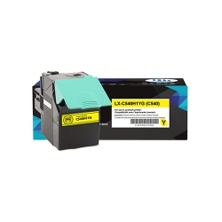 GOTONERS Lexmark Compatible C540H1Yg (C540) Remanufactured Toner Kit, Standard Yield In Yellow