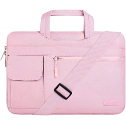 HLD Mosiso Laptop Shoulder Bag Compatible \w Macbook Air/pro, 13-13.3 Inch Notebook, Compatible \w Macbook Pro 14 Inch 2023-2021 M2 M1, Polyester