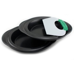 BERGHOFF Perfect Slice 3PC Pie Pan Set W/ Tool