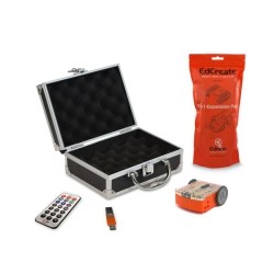 EDISON Contempo Views Robot V2 Programmable Lego Compatible Educational Bot Stem Coding Kit - Edpack1 & Edcreate