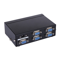 AXGEAR VGA Splitter 4 Port VGA Video 1 to 4 Monitor Mirror Screen Box