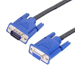 AXGEAR High Quality 6 Ft Feet VGA Extension Cable Lcd Tv Male to Female 15-Pin Cord