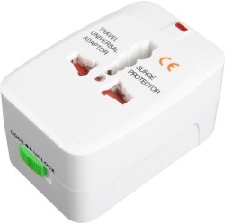 AXGEAR All In One Universal Ac Plug Converter Wall Charger Power Adapter Interchange Au Uk Eu Plug