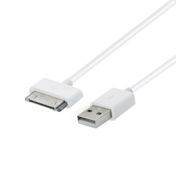 AXGEAR USB 2.0 Travel Data Charge Cable for Ipod Itouch Iphone 3 4 4S The New Ipad 1 2