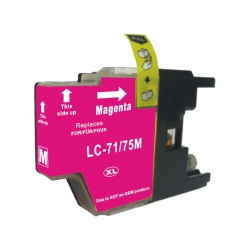 GOTONERS Generic Packaged Brother New Compatible Lc71M Standard Yield Inkjet Cartridge for Dcp-J525/j725/j925, Mfc-J280/j425/j625/j825/j5910