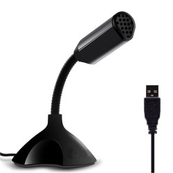 AXGEAR USB Microphone Computer Mic for Desktop Laptop Notebook Voice Chat Record
