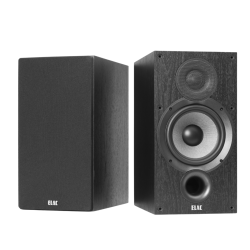 ELAC Db62-Bk Debut 2.0 6-1/2" Bookshelf Speakers Pair