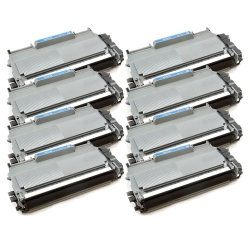 GOTONERS Generic Packaged 8Pk Brother New Compatible Tn-450 (Tn450) Bk High Yield Toner Cartridge for Hl-2130/2240/2270, Mfc-7460/7860