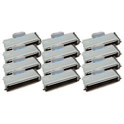 GOTONERS Generic Packaged 12Pk Brother New Compatible Tn-360 (Tn360) Bk High Yield Toner Cartridge for Hl-2140/2170, Dcp-7040/7045