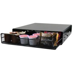 ONEBREW Universal K-Cup Coffee And Soft Pod Drawer, Holds 36 Pods