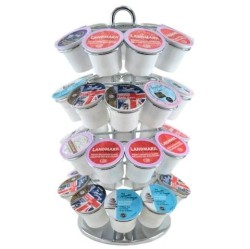 ONEBREW K-Cup Coffee Pod Carousel - Chrome, Holds 36 Pods