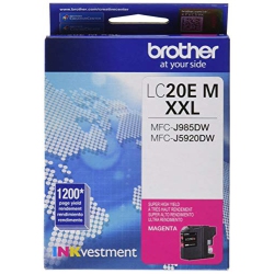 BROTHER Super High Yield Ink Cartridge Lc20Ems - In Magenta