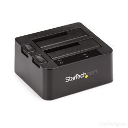 STARTECH USB 3.1 Dual-Bay Dock for 2.5"/3.5" SATA SSD/hdds - (Sdock2U313)