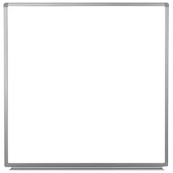 Luxor 48"x48" Wall-Mounted Magnetic Whiteboard (WB4848W)
