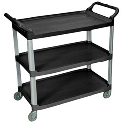 Luxor 3-Shelf Large Serving Cart (SC13-B)