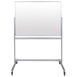Luxor Double-Sided Mobile Magnetic Glass Marker Board (MMGB4836)