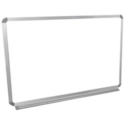 Luxor 36"x24" Wall-Mounted Magnetic Whiteboard (WB3624W)