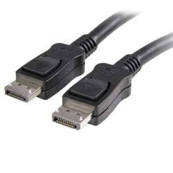STARTECH 6 Ft Certified Displayport 1.2 Cable M/m With Latches – Dp 4K
