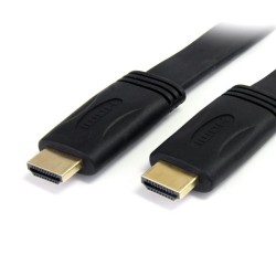 STARTECH 25 Ft Flat High Speed HDMI Cable - Ethernet - 4K X 2K - 25Ft