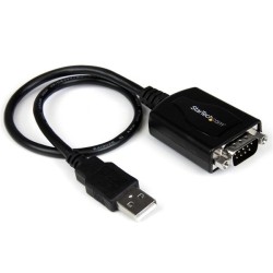 STARTECH Professional USB to Serial Adapter Cable With Com Retention