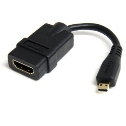 STARTECH 5In High Speed HDMI® Adapter Cable- HDMI to HDMI Micro – F/m