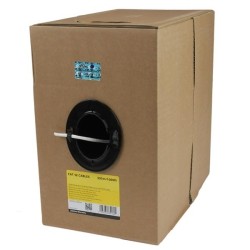 STARTECH 1000Ft Bulk Cat 5E Ethernet Cable - Solid - Cmr - In White