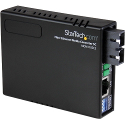 STARTECH 10/100 Fiber to Ethernet Media Converter - Multi Mode Sc 2 Km