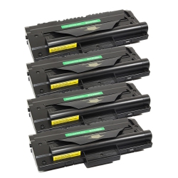 GOTONERS Generic Packaged 4Pk Samsung New Compatible Scx-D4200A Standard Yield Toner Cartridge for Samsung Scx-4200 In Black