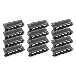 GOTONERS Generic Packaged 12Pk Brother New Compatible Tn-350 (Tn350) Bk Standard Yield Toner Cartridge for Hl-2030/2070, Mfc-7220/7820