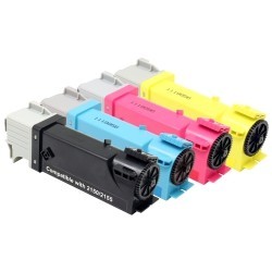 COLORBLACK ® Set Of 4 Colors Premium Compatible Toner Cartridge (331-0719 331-0716 331-0717 331-0718) for Dell 2150 / 2155