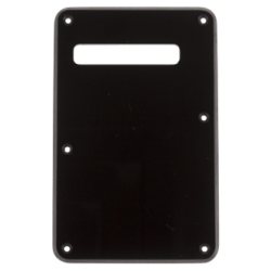 FENDER ® Stratocaster® Modern-Style Tremolo Backplate - 1-Ply - In Black
