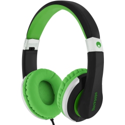 ROCKPAPA Foldable Adjustable Stereo Wired Headphones \w Microphone, Over Ear Kids Childrens Headsets for CD DVD Mp3/4 Player Laptop Tablet Mobile