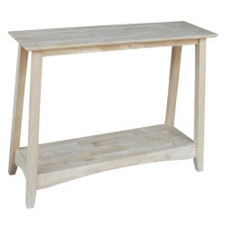 INTERNATIONAL Concepts Bombay Unfinished Sofa Table