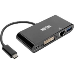 TRIPP LITE USB C to Dvi Multiport Adapter