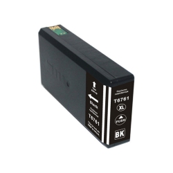 GOTONERS Generic Packaged Epson New Compatible T676Xl120 High Yield Inkjet Cartridge for Workforce Pro Wp4520/4010/4023/4250/4530/4533/4540 In Black