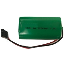 POWER PORTABLE 4.8 Volt Nimh Battery Pack (2200 Mah) With Hitech Connector