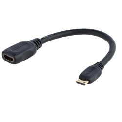 STARTECH 5In High Speed HDMI® Adapter Cable - HDMI to HDMI Mini- F/m