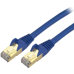 STARTECH 6Ft Cat6A 500Mhz Shielded Patch Cable - - (C6Aspat6Bl) In Blue