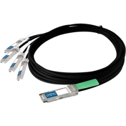 ADDON Cisco Qsfp-4Sfp10G-Cu3M Compatible Taa Compliant 40GBase-Cu Qsfp+ to 4Xsfp+ Direct Attach Cable (Passive Twinax, 3M)