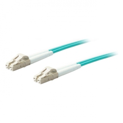 ADDON 10M Laser-Optomized Multi-Mode Fiber (Lomm) Duplex Lc/lc Om4 Aqua Patch Cable