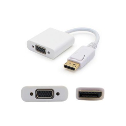 HP 5Pk 8In Dp to Dvi/hdmi/vga M/f Adapter (Dp2VGAa-5Pk)