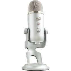 BLUE MICROPHONES Yeti Professional Multi-Pattern USB Mic for Recording & Streaming