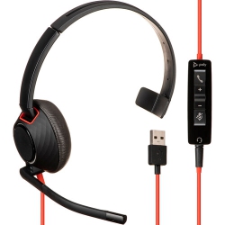 PLANTRONICS Blackwire 5210 USB Type-A Mono On-Ear Headset