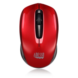 ADESSO Imouse S50R Wireless Mini Mouse (Red)