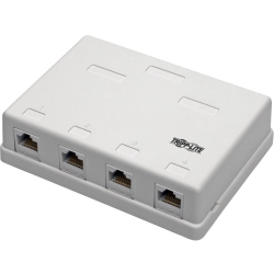 TRIPP LITE Cat6 Surface-Mount Box 4-Port