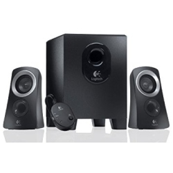 LOGITECH Refurbished (Good) - Z313 2.1 Channel Computer Speaker System (980-000382) In Black
