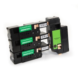 GOTONERS Generic Packaged Xerox Compatible 106R01627/106R01628/106R01629/106R01630 Standard Yield 4 Color Set for Phaser 6000/6010 Workcentre 6015