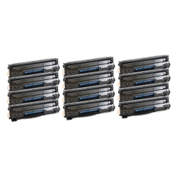 GOTONERS Generic Packaged 12Pk Canon 128 (3500B001Aa) New Compatible Standard Yield Toner Cartridge for Ic Mf4410/4450/4412/4420/4550/4570/d520