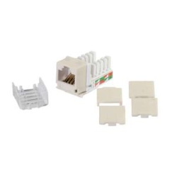 C2G CANADA /cables to Go 29310 Cat6 Rj45 Utp Keystone Jack In Ivory